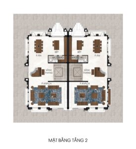 Biệt thự song lập T2