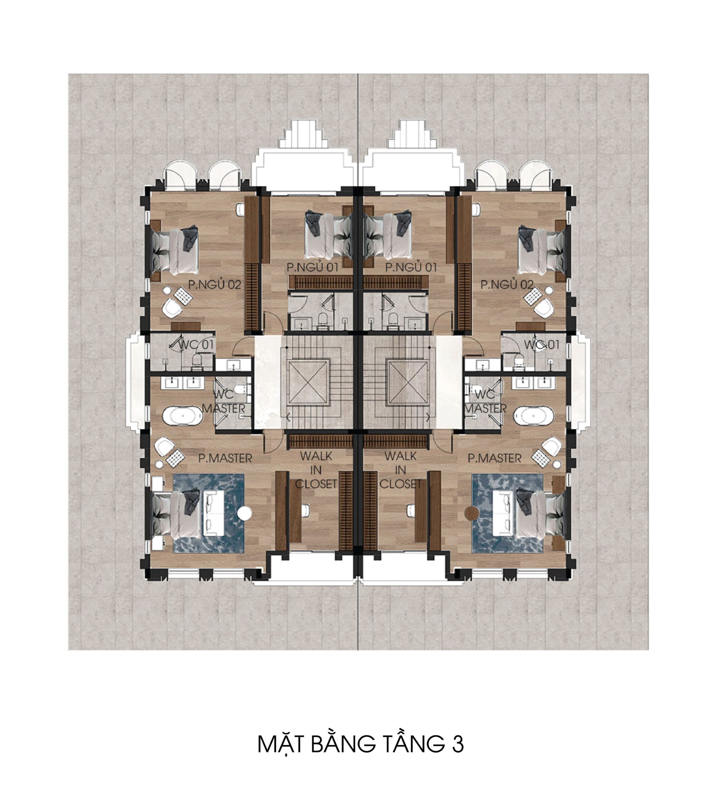 Biệt thự song lập T3