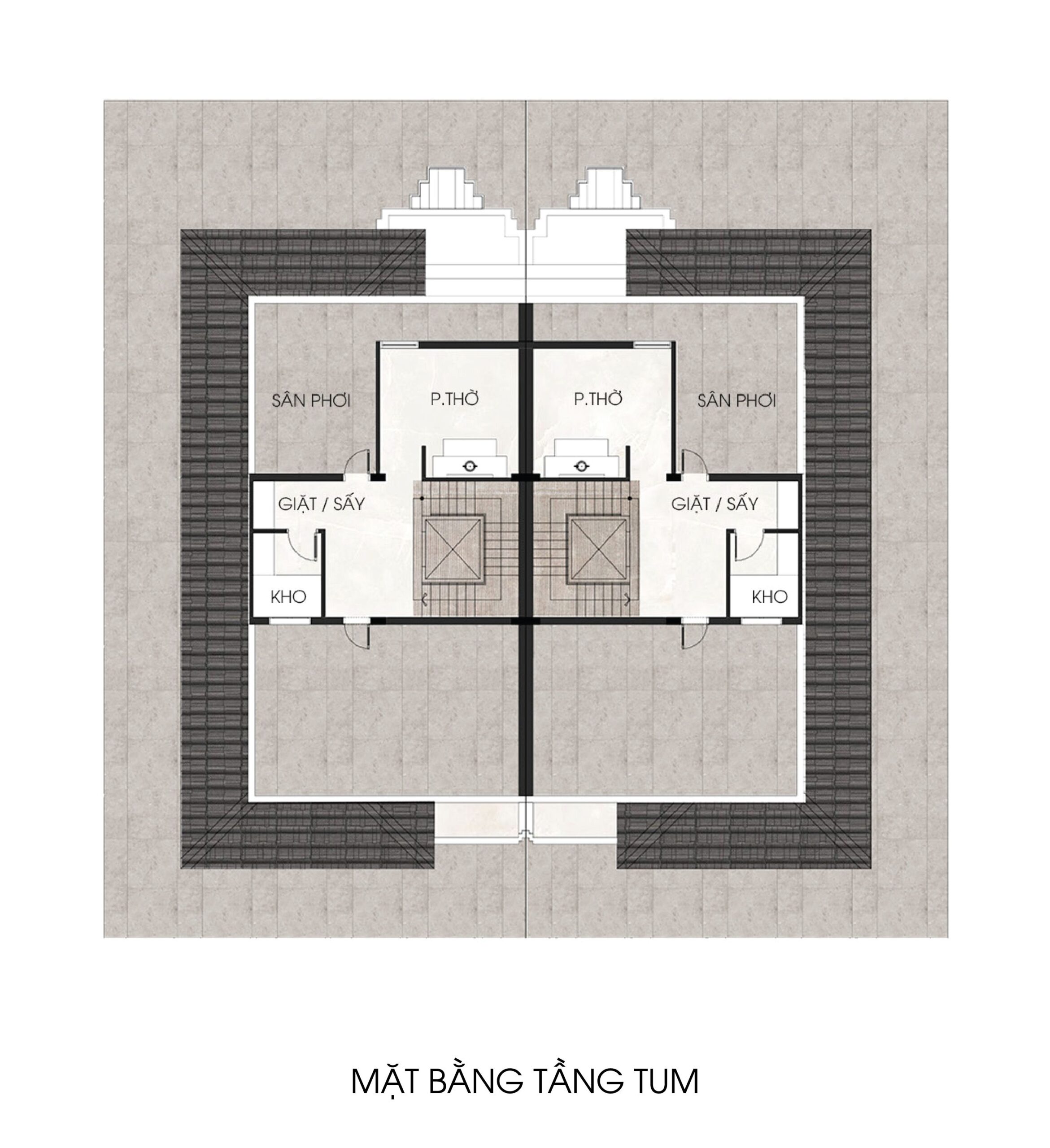 Biệt thự song lập Tum